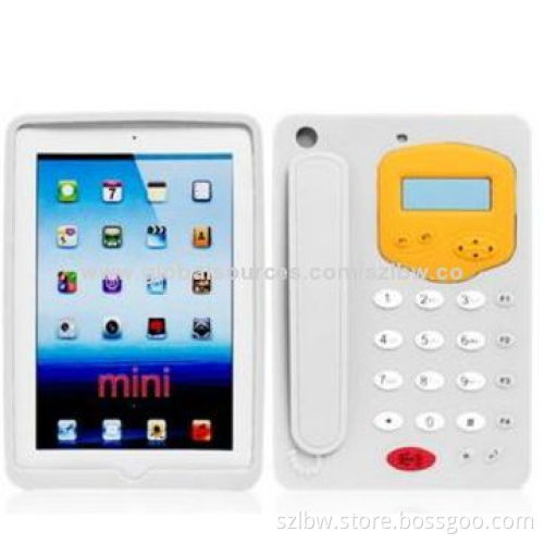 Fashionable Silicone Back Cover Cases for iPad Mini, Retail and Wholesale, Free Sample